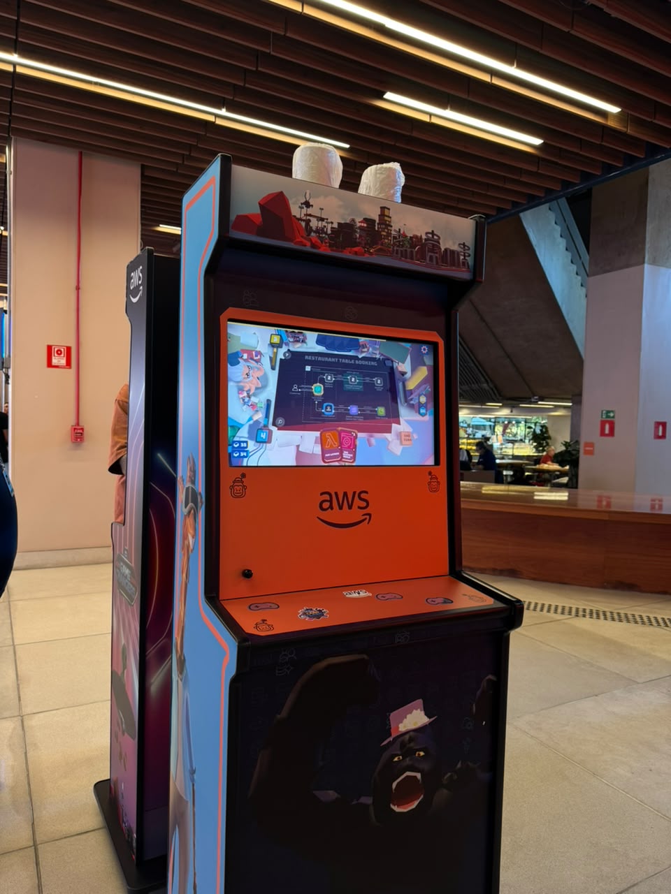 Arcade no evento